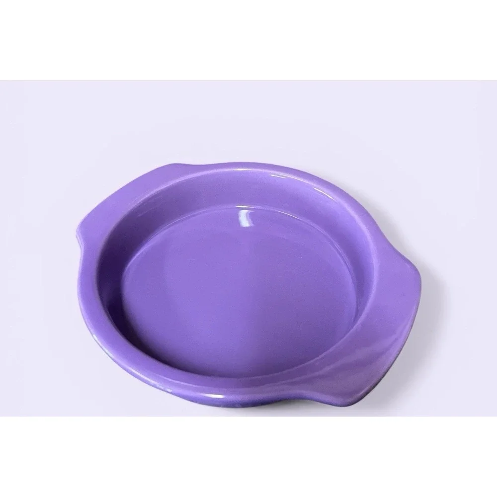 Chantal Purple Lavender Round Baking Casserole Dish Bowl 1 Quart‎ Kitchen Spring